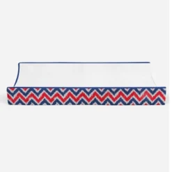 Bacati - MixNMatch Navy/Red White Changing Pad Cover -Roommates Nursery Outlet Store GUEST 002e3b34 2a95 43fc 9f18 7e2b918ea18f