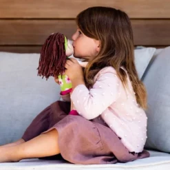 HABA Coco 12" Soft Doll With Brown Hair, Embroidered Face -Roommates Nursery Outlet Store GUEST 0394ee97 3730 4c9a a162 f44b65649a01