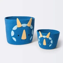 Coiled Rope Forest Animal Small Round Storage Basket - Dinosaur - Cloud Island™ -Roommates Nursery Outlet Store GUEST 06af51e5 9caf 46b1 b180 4b97d333aeac 1