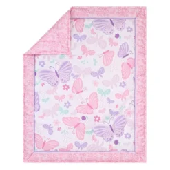 The Peanutshell Butterfly Song Crib Bedding Set For Baby Girls, 3-Piece Nursery Set In Pink|Purple 9 The Peanutshell Butterfly Song Crib Bedding Set For Baby Girls, 3-Piece Nursery Set In Pink|Purple -Roommates Nursery Outlet Store GUEST 06e5722c b69c 4fb2 bd2c 3e7fce45653c