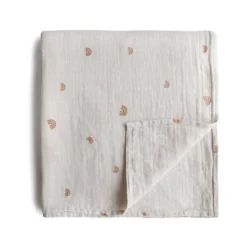 Mushie Muslin Swaddle Blanket Organic Cotton 21 Mushie Muslin Swaddle Blanket Organic Cotton -Roommates Nursery Outlet Store GUEST 0889d45a 7b33 40ee 817c daf3574fd1bf