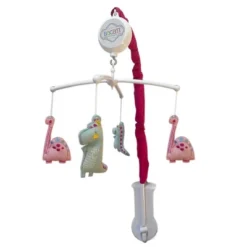 Bacati - Little Dino Girls Fuchsia/Aqua Muslin 6 Pc Crib Bedding Set With Crib Musical Mobile 18 Bacati - Little Dino Girls Fuchsia/Aqua Muslin 6 Pc Crib Bedding Set With Crib Musical Mobile -Roommates Nursery Outlet Store GUEST 0a9cd4da 908a 40e4 9d89 e3425f4987b4