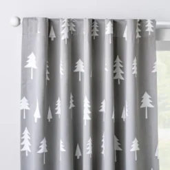 Blackout Curtain Panel Trees - Cloud Island Gray 9 Blackout Curtain Panel Trees - Cloud Island Gray -Roommates Nursery Outlet Store GUEST 0c1a6528 cfb3 4264 aa09 1708c1a308f8