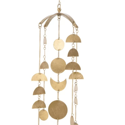 Crane Baby Brass Finish Ceiling Hanging - Caspian Luna 1 Crane Baby Brass Finish Ceiling Hanging - Caspian Luna