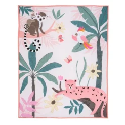 Lambs & Ivy Enchanted Safari Leopard/Lemur Jungle 3-Piece Baby Crib Bedding Set -Roommates Nursery Outlet Store GUEST 0ec88f88 2b6e 434f 8225 48567e61b2a4