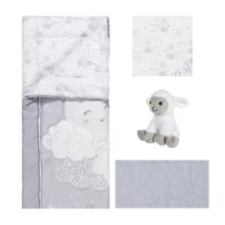 Sammy & Lou Sweet Little Dreamer Crib Bedding Set - 4pc