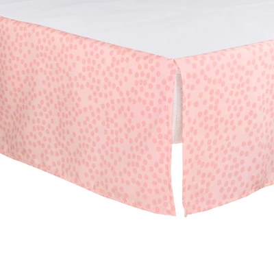 The Peanutshell Aflutter Baby Crib Bedding Set, Pink Floral/Butterfly - 3pc 3 The Peanutshell Aflutter Baby Crib Bedding Set, Pink Floral/Butterfly - 3pc - Image 3