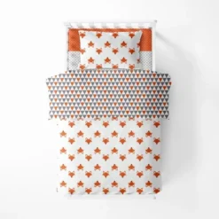 Bacati - Foxes Orange Gray 3 Pc Toddler Bed Sheet Set 11 Bacati - Foxes Orange Gray 3 Pc Toddler Bed Sheet Set -Roommates Nursery Outlet Store GUEST 10efac0e 2d23 4789 b03a 431bd275d86a