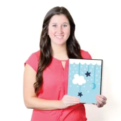 Big Dot Of Happiness Baby Boy - Blue Nursery Wall Art And Kids Room Decorations - Gift Ideas - 7.5 X 10 Inches - Set Of 3 Prints -Roommates Nursery Outlet Store GUEST 13b1b1a0 6ae0 4965 95ec fd7ac68e1a81