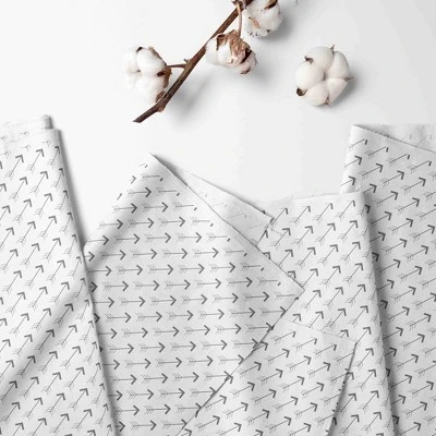 Bacati - Foxes Orange Gray 3 Pc Toddler Bed Sheet Set 5 Bacati - Foxes Orange Gray 3 Pc Toddler Bed Sheet Set - Image 5