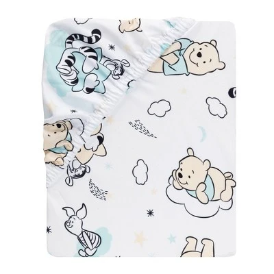 Lambs & Ivy Winnie The Pooh Hugs Fitted Crib Sheet 2 Lambs & Ivy Winnie The Pooh Hugs Fitted Crib Sheet - Image 2