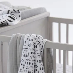 Honest Baby Organic Cotton Changing Pad Cover - Light Heather Gray -Roommates Nursery Outlet Store GUEST 1718f522 5d93 44a8 a154 023742599678