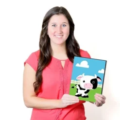 Big Dot Of Happiness Farm Animals - Barnyard Nursery Wall Art And Kids Room Decorations - Gift Ideas - 7.5 X 10 Inches - Set Of 3 Prints 8 Big Dot Of Happiness Farm Animals - Barnyard Nursery Wall Art And Kids Room Decorations - Gift Ideas - 7.5 X 10 Inches - Set Of 3 Prints -Roommates Nursery Outlet Store GUEST 1af65fa4 6aca 4d37 a14e 98cba8533307