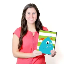 Big Dot Of Happiness Monster Bash - Nursery Wall Art And Kids Room Decorations - Gift Ideas - 7.5 X 10 Inches - Set Of 3 Prints -Roommates Nursery Outlet Store GUEST 1d668c70 5629 47ee a113 667dd22c25b2