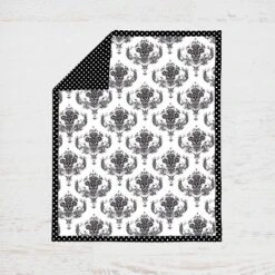 Bacati - Classic Damask Black/Grey/White 10 Pc Crib Bedding Set With Long Rail Guard Cover 13 Bacati - Classic Damask Black/Grey/White 10 Pc Crib Bedding Set With Long Rail Guard Cover -Roommates Nursery Outlet Store GUEST 1d8b8290 40d4 4f5b a0de 8816dda83a1e