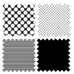 Bacati - Dots Stripes Black/White 4 Pc Toddler Bedding Set 11 Bacati - Dots Stripes Black/White 4 Pc Toddler Bedding Set -Roommates Nursery Outlet Store GUEST 1ef35a0b d215 45c5 aa57 317519bbcd43