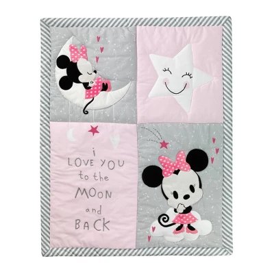 Lambs & Ivy Disney Baby Nursery Crib Bedding Set - Minnie Mouse 4pc 2 Lambs & Ivy Disney Baby Nursery Crib Bedding Set - Minnie Mouse 4pc - Image 2