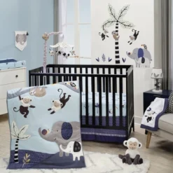 Lambs & Ivy Jungle Party Gray Animals Musical Baby Crib Mobile Soother Toy 13 Lambs & Ivy Jungle Party Gray Animals Musical Baby Crib Mobile Soother Toy -Roommates Nursery Outlet Store GUEST 2082d776 d10d 421f bd17 3f61f64ae02c