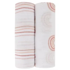 Ely's & Co. Cotton Muslin Swaddle Blanket 2 Pack 22 Ely's & Co. Cotton Muslin Swaddle Blanket 2 Pack -Roommates Nursery Outlet Store GUEST 20a709ec e8f4 49e1 8b38 fc44956940f9