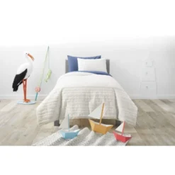 Jersey Wave Kids' Comforter Set - Pillowfort™ -Roommates Nursery Outlet Store GUEST 2112ec86 7ab9 45d6 8ad0 3825f21313fb