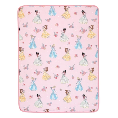 Lambs & Ivy Disney Baby Princesses Baby Blanket 2 Lambs & Ivy Disney Baby Princesses Baby Blanket - Image 2