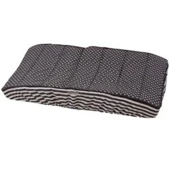 Bacati - Elephants White/Gray Gray Pin Dots Changing Pad Cover -Roommates Nursery Outlet Store GUEST 21f99df7 0655 4142 b4cc 39c90cb0c21e