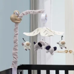 Lambs & Ivy Jungle Party Gray Animals Musical Baby Crib Mobile Soother Toy 12 Lambs & Ivy Jungle Party Gray Animals Musical Baby Crib Mobile Soother Toy -Roommates Nursery Outlet Store GUEST 22e2bf5e bf1e 4ba5 8090 0516ece56695