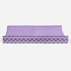 Bacati - MixNMatch Purple Pin Dots Changing Pad Cover -Roommates Nursery Outlet Store GUEST 246cddbc a975 43e2 82c5 0426036d1751
