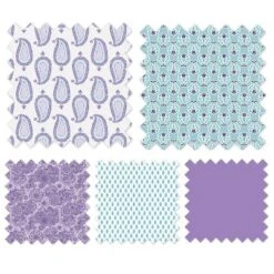 Bacati - Isabella Paisley Aqua/Lilac/Purple Paisley Changing Pad Cover -Roommates Nursery Outlet Store GUEST 25d03a43 08c3 4ca4 a7a8 fd18e360eecf