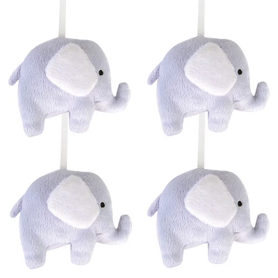 Trend Lab Gray Circles With Elephants Crib Mobile 1 Trend Lab Gray Circles With Elephants Crib Mobile