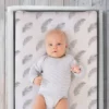 The Peanutshell Farmhouse Feather Changing Pad Cover - Feathers
