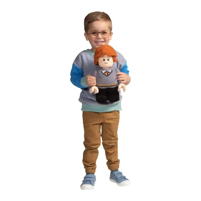 Manhattan Toy Company LEGO® Ron Weasley™ Minifigure Plush 12" Character 3 Manhattan Toy Company LEGO® Ron Weasley™ Minifigure Plush 12" Character - Image 3