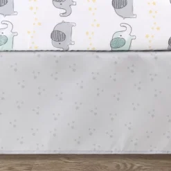 The Peanutshell Elephant Dreams 5-Piece Baby Crib Bedding Set With Quilt And Blanket -Roommates Nursery Outlet Store GUEST 2b252e55 ed30 4b1d 820d 8b5ab886d028