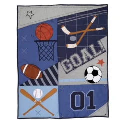 Lambs & Ivy Baby Sports 3-Piece Football/Basketball Baby Crib Bedding Set -Roommates Nursery Outlet Store GUEST 2b472bbe 7491 4c3a 9df5 dab899a7b908