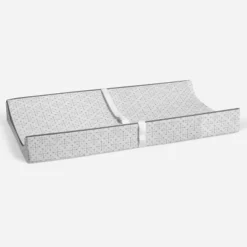 Bacati - Love Quilted Muslin Changing Pad Cover Gray -Roommates Nursery Outlet Store GUEST 2ba68076 db8f 47a7 8f3d 2b9d05fe0f68