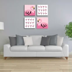 Big Dot Of Happiness Pink Flamingo - Tropical Summer Kids Room, Nursery Decor And Home Decor - 11 X 11 Inches Kids Wall Art - Set Of 4 Prints 8 Big Dot Of Happiness Pink Flamingo - Tropical Summer Kids Room, Nursery Decor And Home Decor - 11 X 11 Inches Kids Wall Art - Set Of 4 Prints -Roommates Nursery Outlet Store GUEST 2e3aac16 7e14 4f04 945b 8449cc457024