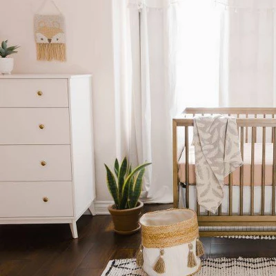 Crane Baby Cotton Muslin Jacquard Baby Reversible Blanket 5 Crane Baby Cotton Muslin Jacquard Baby Reversible Blanket - Image 5