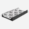 Bacati - Classic Damask White/Black Changing Pad Cover
