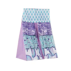 Bacati - Paisley Isabella Purple Lilac Aqua 10 Pc Crib Bedding Set With Long Rail Guard Cover -Roommates Nursery Outlet Store GUEST 31cc869b be12 4443 a5a7 36a9de7784f4