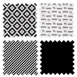 Bacati - Love Black/White Collapsible Laundry Hamper -Roommates Nursery Outlet Store GUEST 34347047 4618 47fc b4fe a4e4ca77bb8d