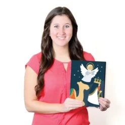 Big Dot Of Happiness Holy Nativity - Religious Nursery Wall Art And Manger Scene Christmas Room Decor - 7.5 X 10 Inches - Set Of 3 Prints 8 Big Dot Of Happiness Holy Nativity - Religious Nursery Wall Art And Manger Scene Christmas Room Decor - 7.5 X 10 Inches - Set Of 3 Prints -Roommates Nursery Outlet Store GUEST 3444b613 f1af 4163 b4da a323b12e94b1