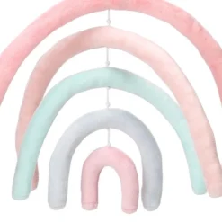 Lambs & Ivy Watercolor Pastel Rainbow/Pom Pom Musical Baby Nursery Crib Mobile -Roommates Nursery Outlet Store GUEST 3875d8ff 1aed 4e2b a8fd fb32b3538dda