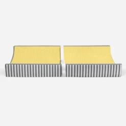 Bacati - Dots/Pin Stripes Yellow Pin Dots Changing Pad Cover -Roommates Nursery Outlet Store GUEST 38b93b74 c8e0 4da5 8740 3157d7c6e0de