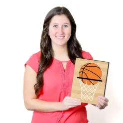 Big Dot Of Happiness Nothin' But Net - Basketball - Sports Themed Nursery Wall Art, Kids Room Decor & Game Room Decor - 7.5 X 10 Inches - 3 Prints -Roommates Nursery Outlet Store GUEST 39c3d5f3 d639 45d9 831d ce41baa35132