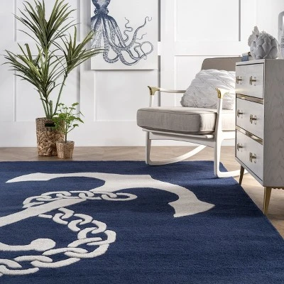 NuLOOM Hand Tufted Set Sail Area Rug 7 NuLOOM Hand Tufted Set Sail Area Rug - Image 7