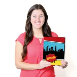 Big Dot Of Happiness Bam Superhero - Nursery Wall Art And Comic Kids Room Decorations - Gift Ideas - 7.5 X 10 Inches - Set Of 3 Prints -Roommates Nursery Outlet Store GUEST 3bb089ef 15b4 4035 bcf7 5cb5473bd8ea