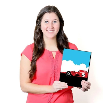 Big Dot Of Happiness Let's Go Racing - Racecar - Nursery Wall Art, Race Car Kids Room Decor & Game Room Home Decor - 7.5 X 10 Inches - Set Of 3 Prints 4 Big Dot Of Happiness Let's Go Racing - Racecar - Nursery Wall Art, Race Car Kids Room Decor & Game Room Home Decor - 7.5 X 10 Inches - Set Of 3 Prints - Image 4