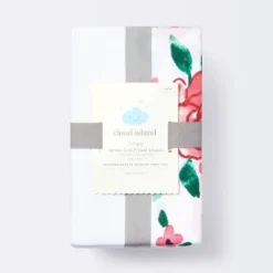 Fitted Jersey Crib Sheet - Pink Floral - 2pk - Cloud Island™ -Roommates Nursery Outlet Store GUEST 3d457d13 e381 4ecc 8626 46338eaef4ab