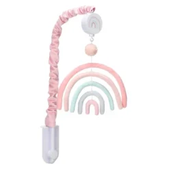 Lambs & Ivy Watercolor Pastel Rainbow/Pom Pom Musical Baby Nursery Crib Mobile -Roommates Nursery Outlet Store GUEST 3e9f1f53 0347 4021 9e49 ef43f2beed6f