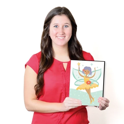 Big Dot Of Happiness Let's Be Fairies - Fairy Garden Nursery Wall Art And Kids Room Decor - 7.5 X 10 Inches - Set Of 3 Prints 4 Big Dot Of Happiness Let's Be Fairies - Fairy Garden Nursery Wall Art And Kids Room Decor - 7.5 X 10 Inches - Set Of 3 Prints - Image 4